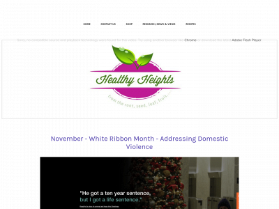 www.healthyheights.com.au snapshot