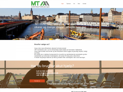 mtcontractors.dk snapshot