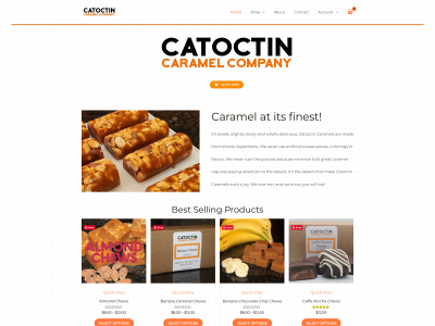 catoctincaramel.com snapshot