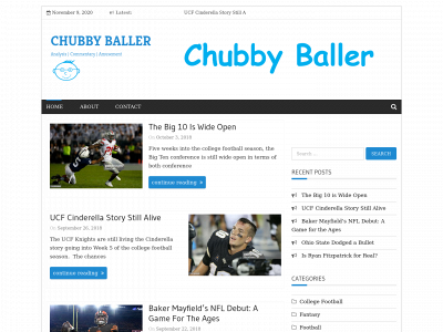 chubbyballer.com snapshot