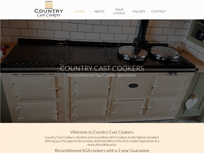 countrycastcookers.co.uk snapshot