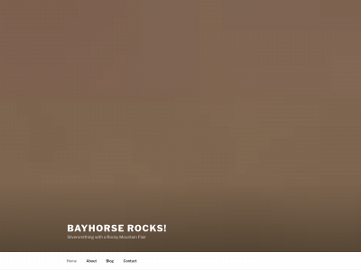 bayhorserocks.com snapshot