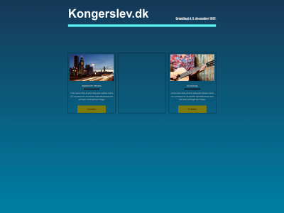 kongerslev.dk snapshot