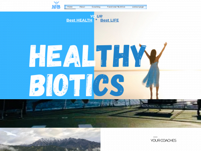 healthybiotics.org snapshot