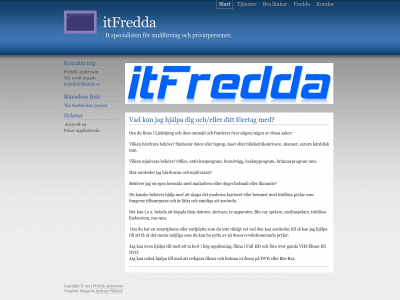 itfredda.se snapshot