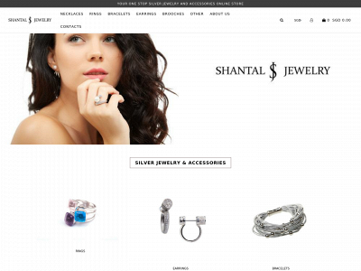 shantaljewelry.com snapshot