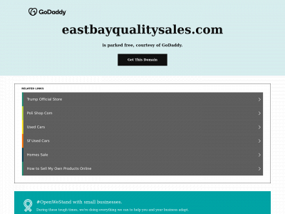eastbayqualitysales.com snapshot
