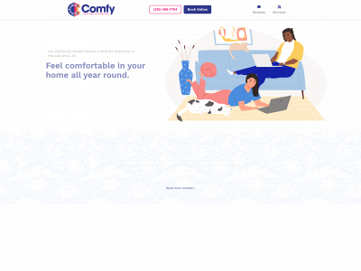 www.comfyphilly.com snapshot