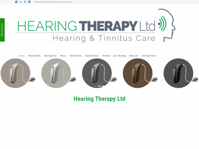 hearingtherapy.net snapshot
