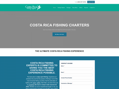 costaricafishingexperts.com snapshot