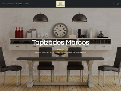 tapizadosmarcos.com snapshot