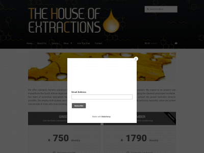 houseofextractions.com snapshot