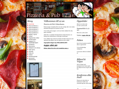 pizzeriapub12an.se snapshot