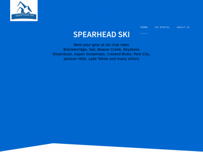 spearheadski.com snapshot