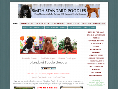 smithstandardpoodles.com snapshot