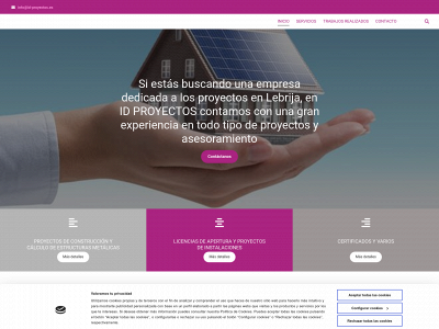 www.id-proyectos.es snapshot