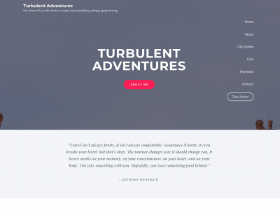 turbulentadventures.com snapshot