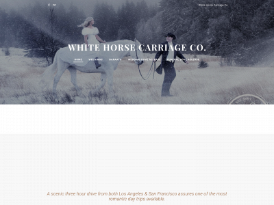whitehorsecarriage.com snapshot