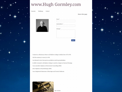 hughgormley.com snapshot