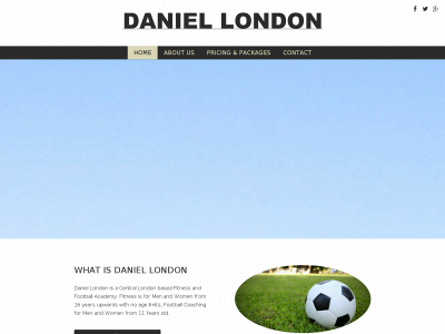 daniellondon.co.uk snapshot