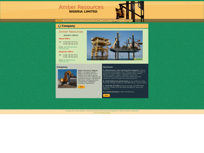 amber-resources.com snapshot