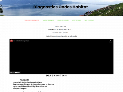 ondes-diagnostics.com snapshot