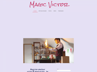 magicvictor.be snapshot