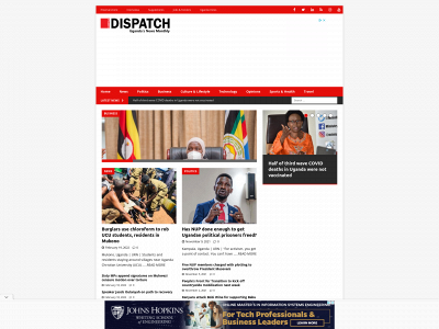 dispatch.ug snapshot