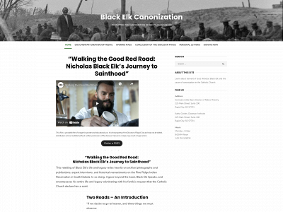 blackelkcanonization.com snapshot