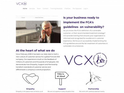 www.v-cx.co.uk snapshot