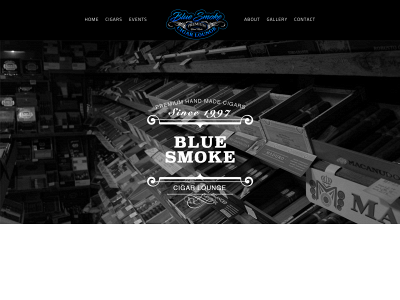 bluesmokecigarbar.com snapshot