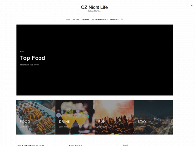 oznightlife.com snapshot