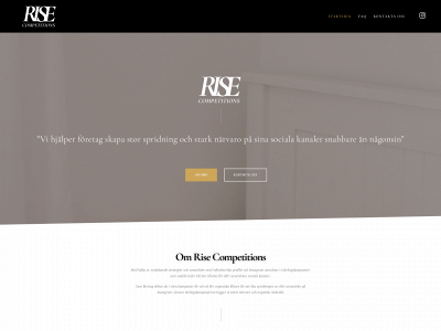 risecompetitions.se snapshot