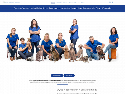 www.veterinariopeluditos.com snapshot