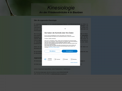 kinesiologie-bautzen.de snapshot
