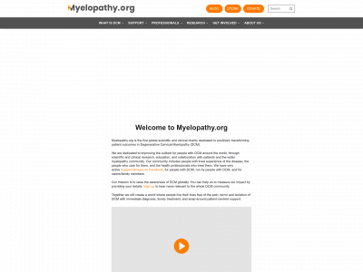 www.myelopathy.org snapshot