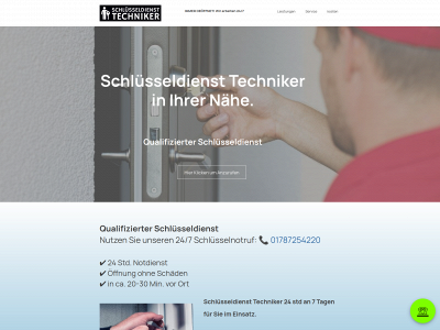 schlüsseldienst-techniker.de snapshot