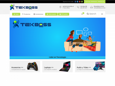 tekboss.com.ec snapshot