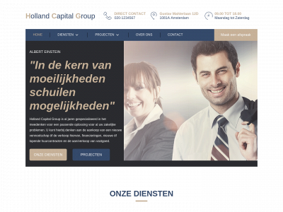 hollandcapitalgroup.nl snapshot