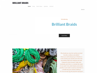 brilliantbraids.weebly.com snapshot