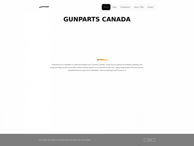 gunparts.ca snapshot