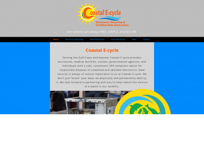 coastalecycle.com snapshot