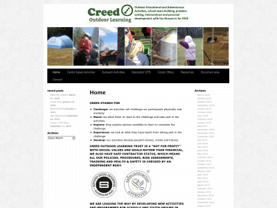 creed-outdoorlearning.co.uk snapshot
