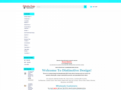 www.distinctivedesignwholesale.com snapshot