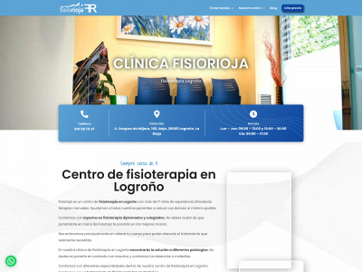 www.fisiorioja.es snapshot