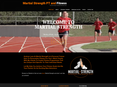 martialstrengthpt.com snapshot
