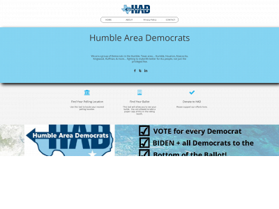 humbleareademocrats.com snapshot