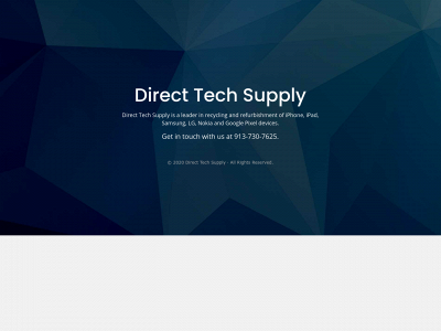 directtechsupply.com snapshot