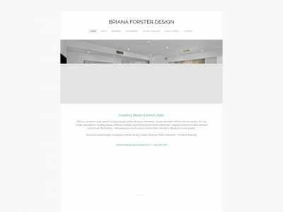 www.brianaforsterdesign.com.au snapshot