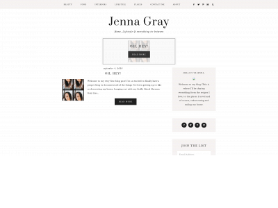 jenna-gray.com snapshot